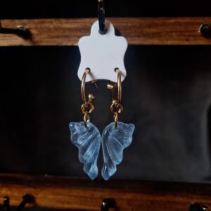 Boucles Morpho dorées